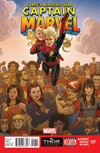 Captain Marvel 2012 #17 Filipe Andrade Cover Signed by Kelly Sue DeConnick - CGC 9.0 - $100.00