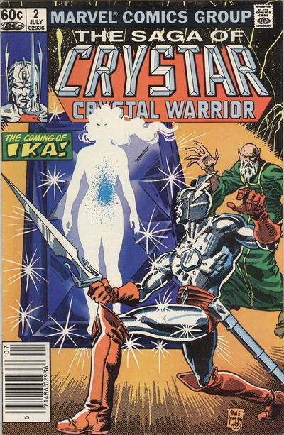 The Saga of Crystar, Crystal Warrior 1983 #2 Newsstand ed. - back issue - $2.00