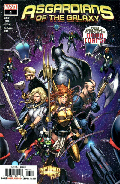 Asgardians of the Galaxy 2018 #4 - new - $4.00