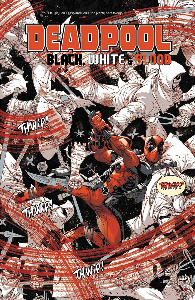 Deadpool Black White Blood Treasury Edition TPB