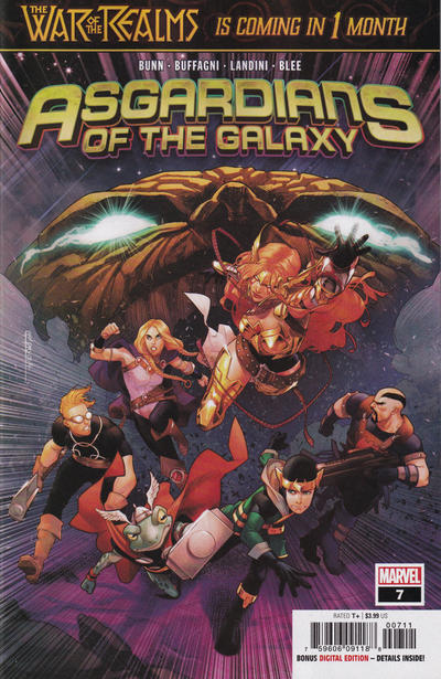 Asgardians of the Galaxy 2018 #7 - new - $4.50