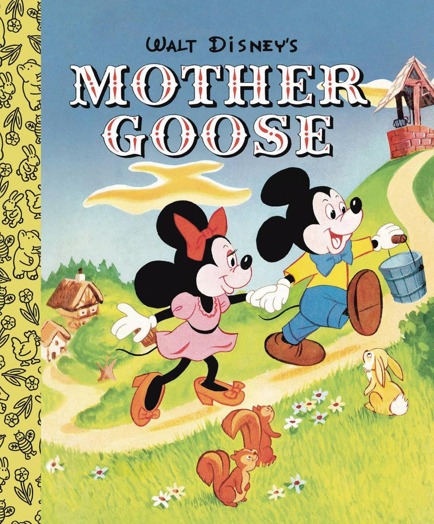 WALT DISNEYS MOTHER GOOSE LITTLE GOLDEN BOARD BOOK