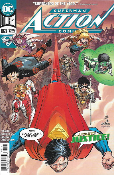 Action Comics 2011 #1021 John Romita Jr. & Klaus Janson Cover - new - $7.50