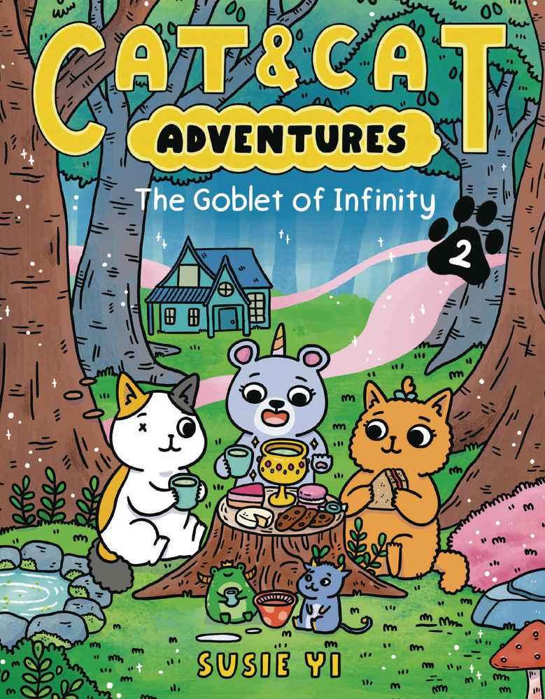 Cat & Cat Adventures Graphic Novel Volume 02 Goblet Of Infinity