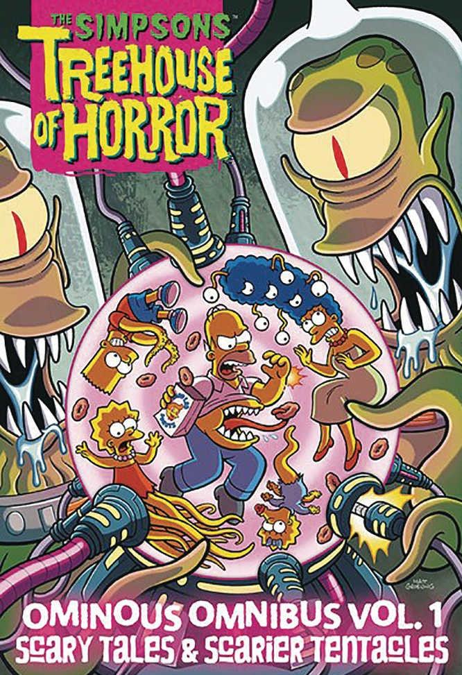 Simpsons Treehouse Of Horror Ominous Omnibus Volume 01