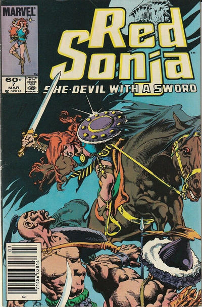 Red Sonja 1983 #7 Newsstand ed. - back issue - $4.00