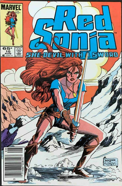 Red Sonja 1983 #10 Newsstand ed. - back issue - $5.00