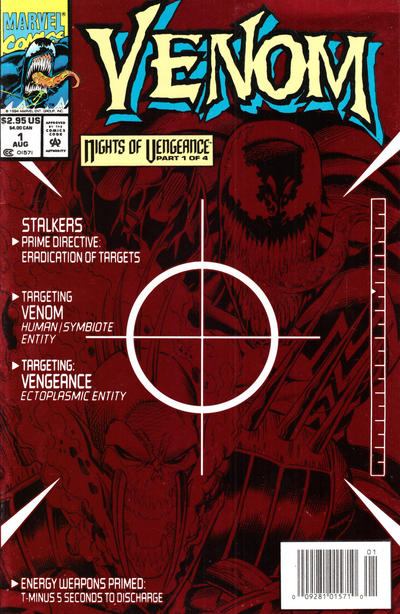 Venom: Nights of Vengeance 1994 #1 Newsstand ed. - back issue - $4.00