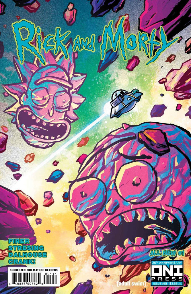 Rick And Morty #1 Cover A Fred Stresing Mature