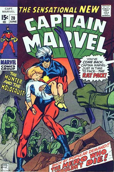 Captain Marvel 1968 #20 - back issue - $11.00