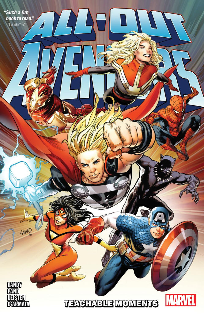 ALL-OUT AVENGERS TEACHABLE MOMENTS TP