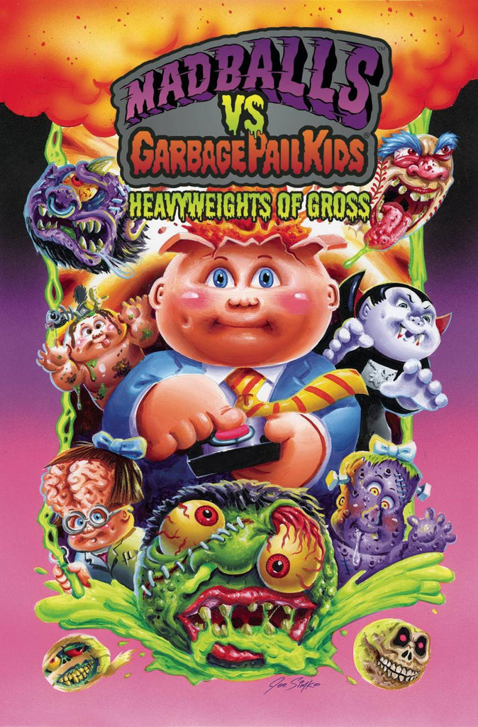 MADBALLS VS GARBAGE PAIL KIDS GROSS SGN AND REMARKED ED HC