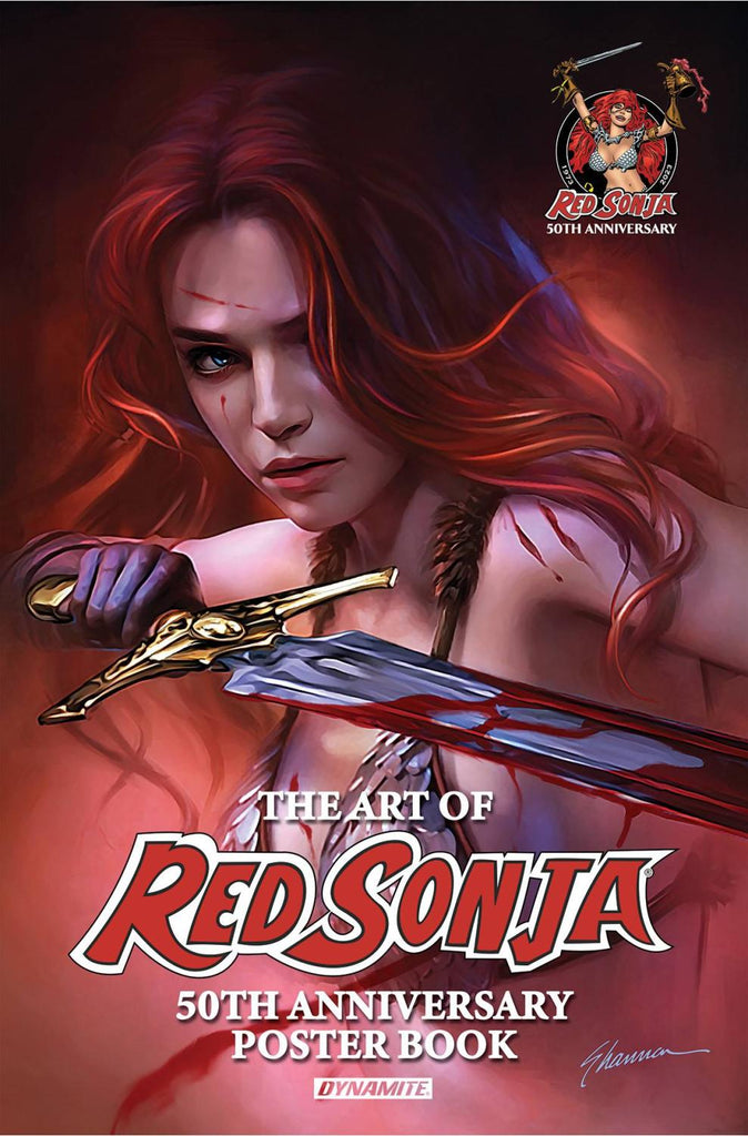 RED SONJA 50TH ANN POSTER BOOK SC