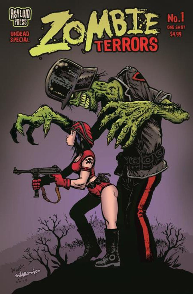 ZOMBIE TERROR #1 UNDEAD SPECIAL ONE SHOT CVR B STEVE MANNION VAR