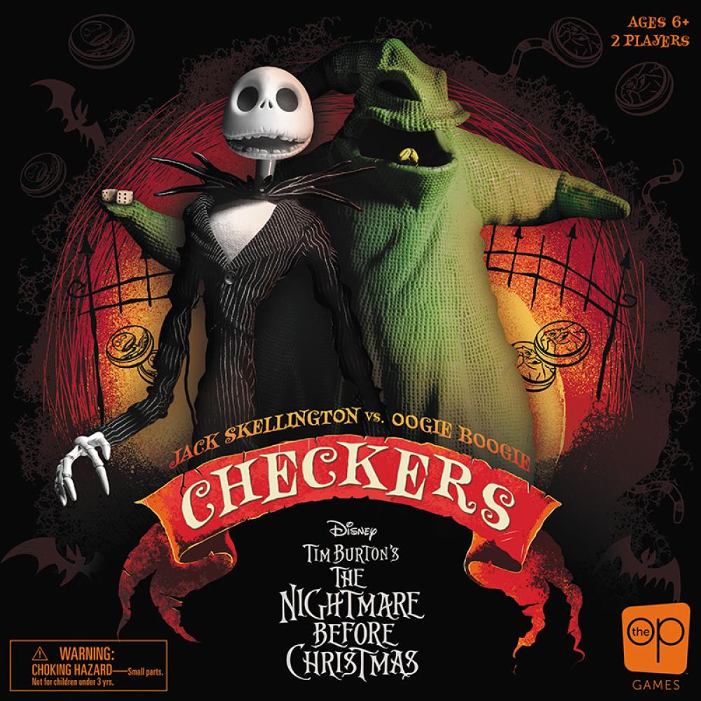 CHECKERS TIM BURTONS THE NIGHTMARE BEFORE CHRISTMAS