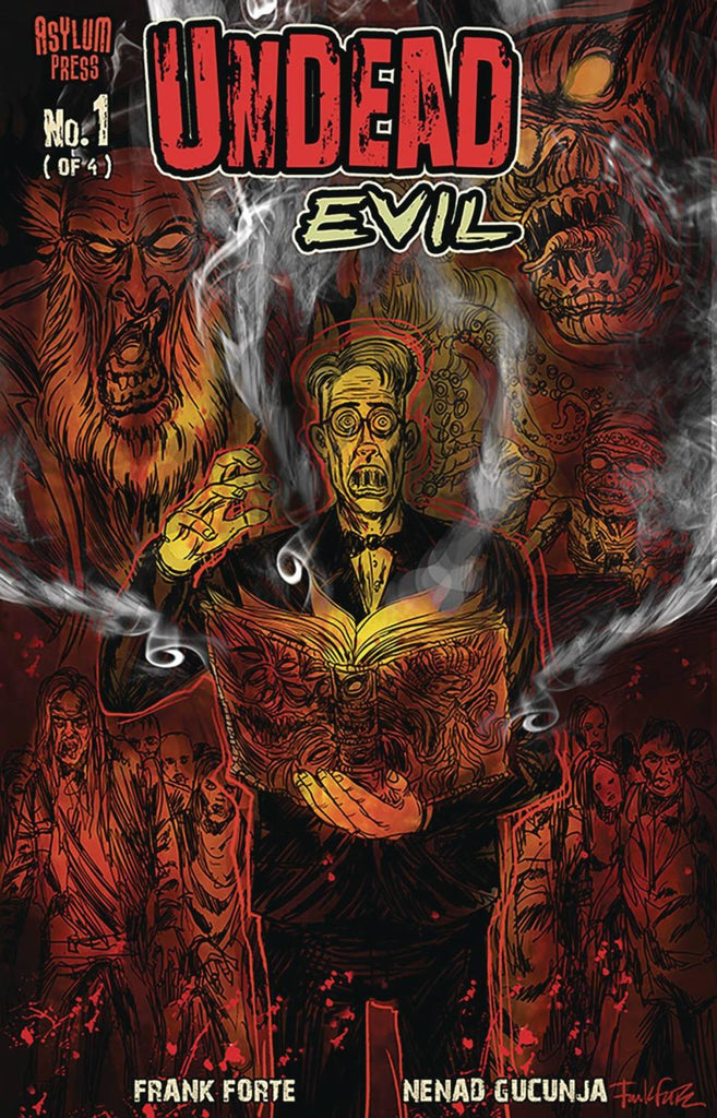 UNDEAD EVIL #1 CVR B FRANK FORTE OF 4