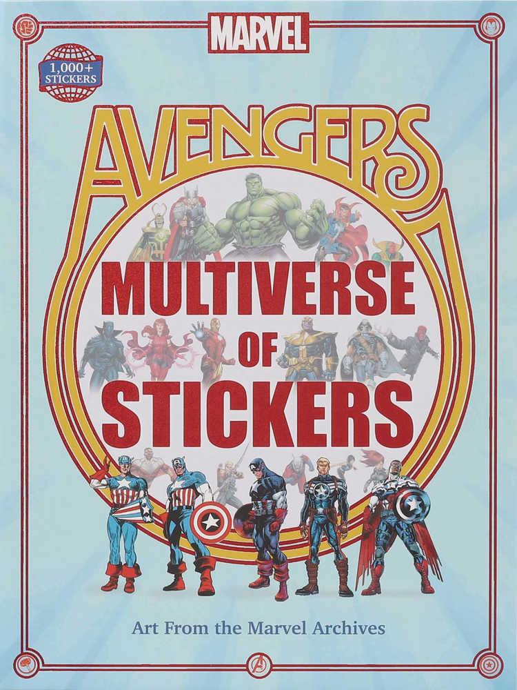 Marvel Avengers Multiverse Of Stickers Hardcover