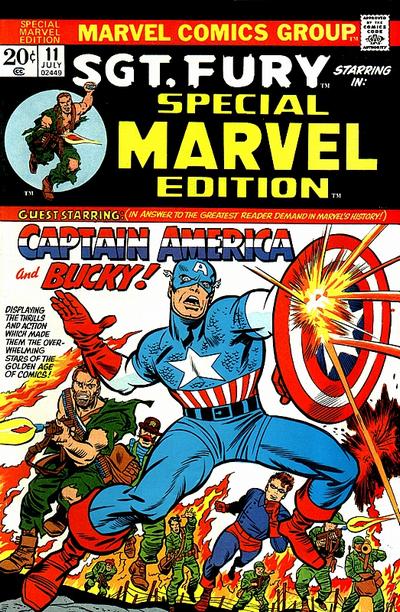 Special Marvel Edition 1971 #11 - back issue - $7.00