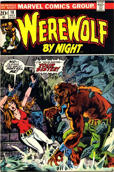 Werewolf by Night 1972 #10 - back issue - $20.00