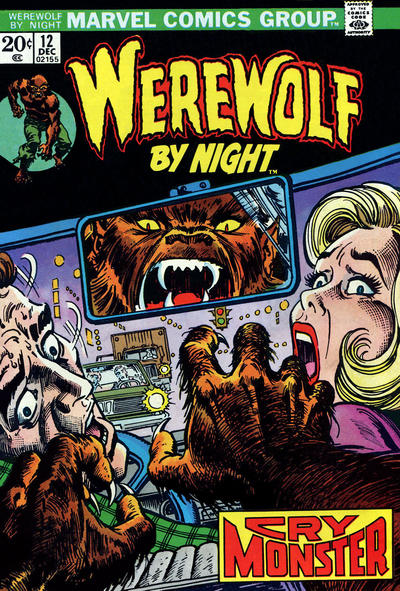 Werewolf by Night 1972 #12 - back issue - $15.00