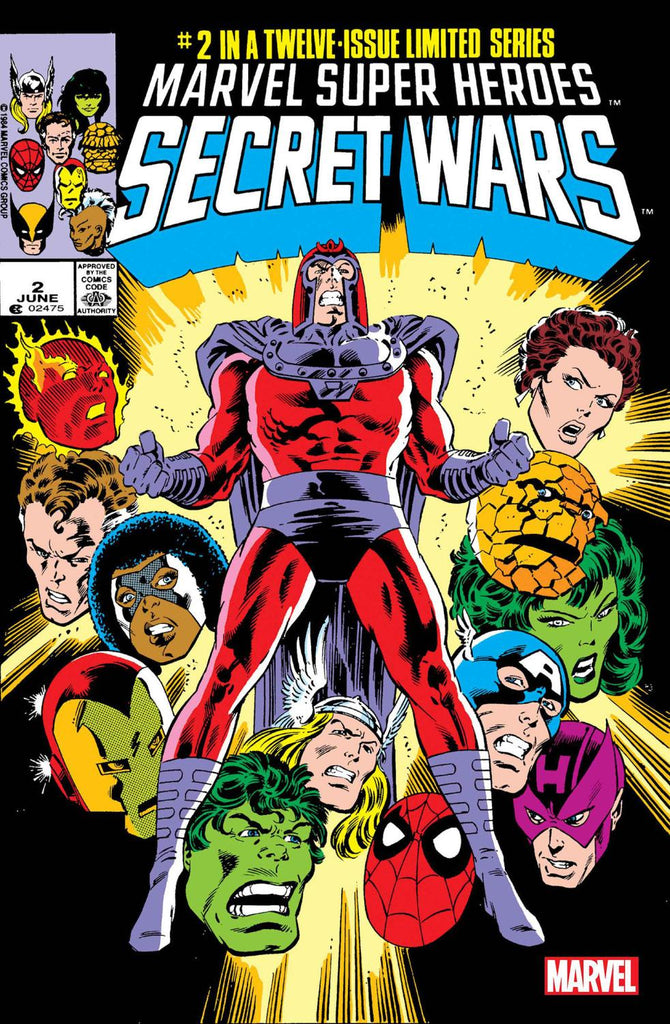 MARVEL SUPER HEROES SECRET WARS 2 FACSIMILE EDITION CVR A