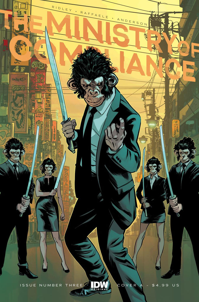 THE MINISTRY OF COMPLIANCE #3 COVER A RAFFAELE CVR A