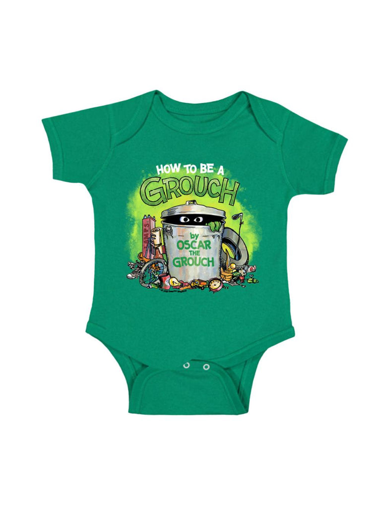 Sesame Street - How to Be a Grouch Baby Onesie 6m