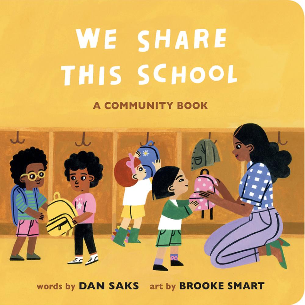 We Share This School: A Community Book Board Book