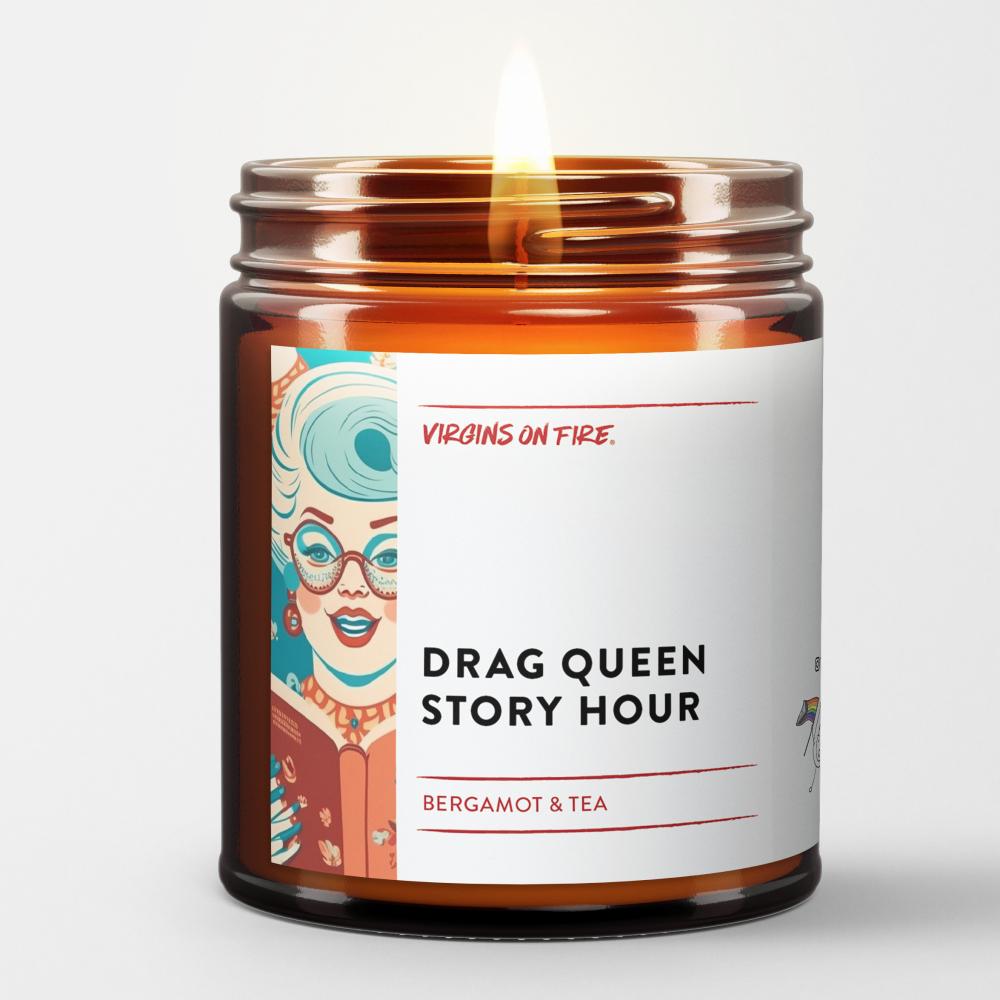 DRAG QUEEN STORY HOUR Bergamot & Tea Soy Candle