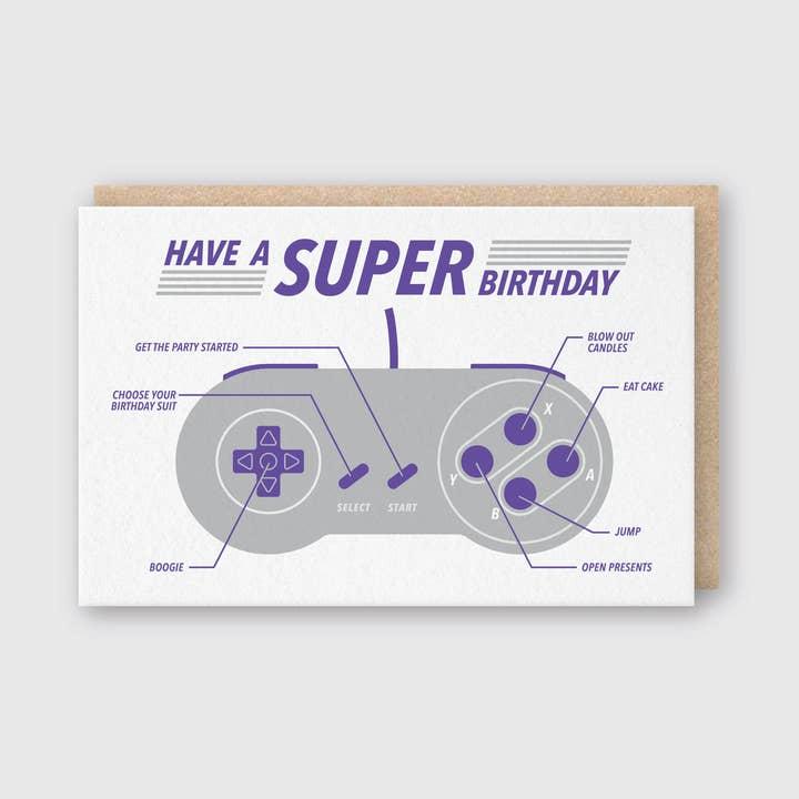 Super Birthday Card