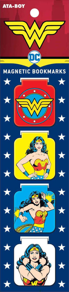 DC Comics Wonder Woman Bookmark Set Magnetic Bookmarks