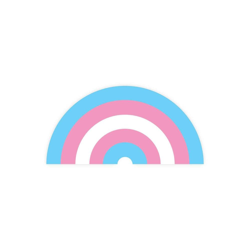 Trans Pride Rainbow Sticker