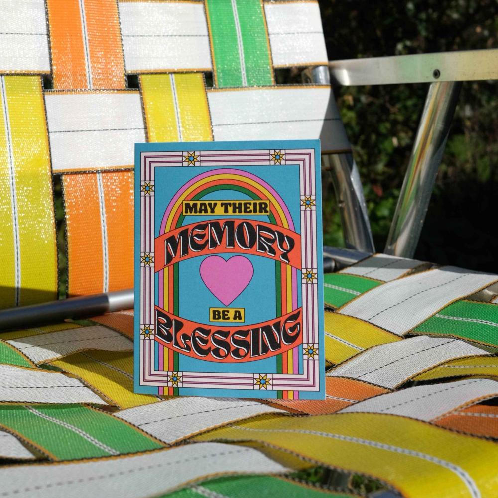 May Their Memory Be a Blessing Card
