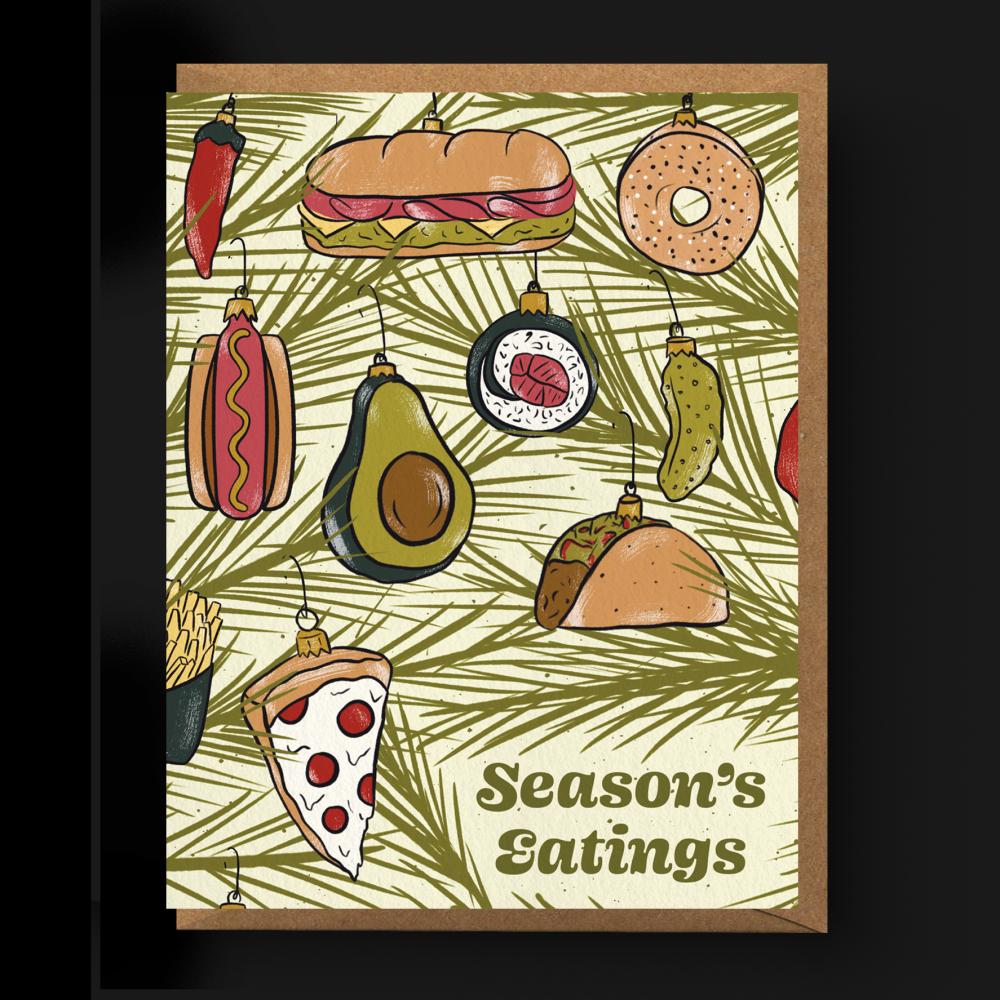 Season's Eatings Holiday Card