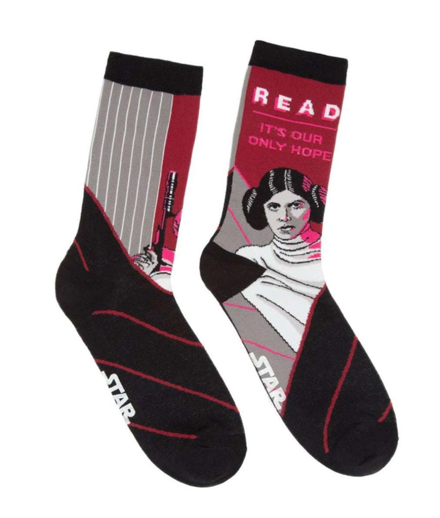 Star Wars Princess Leia READ Socks