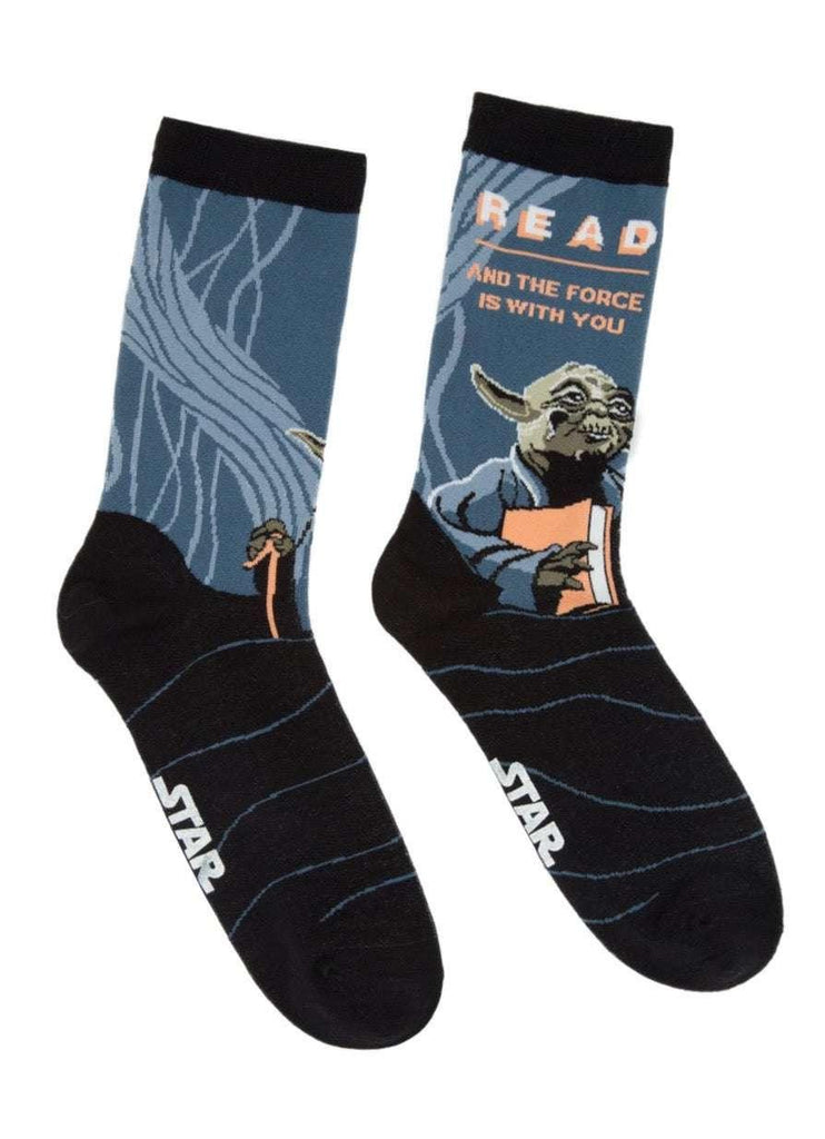 Star Wars Yoda READ Socks