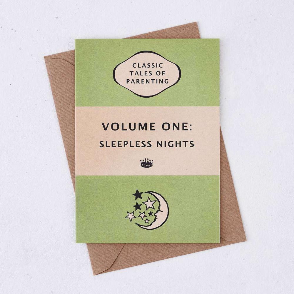 Sleepless Nights Greeting Card