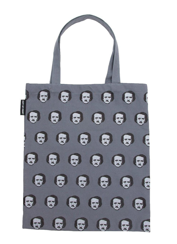 Edgar Allan Poe-ka Dots Tote Bag