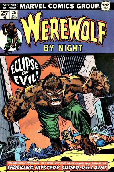 Werewolf by Night 1972 #25 - back issue - $15.00