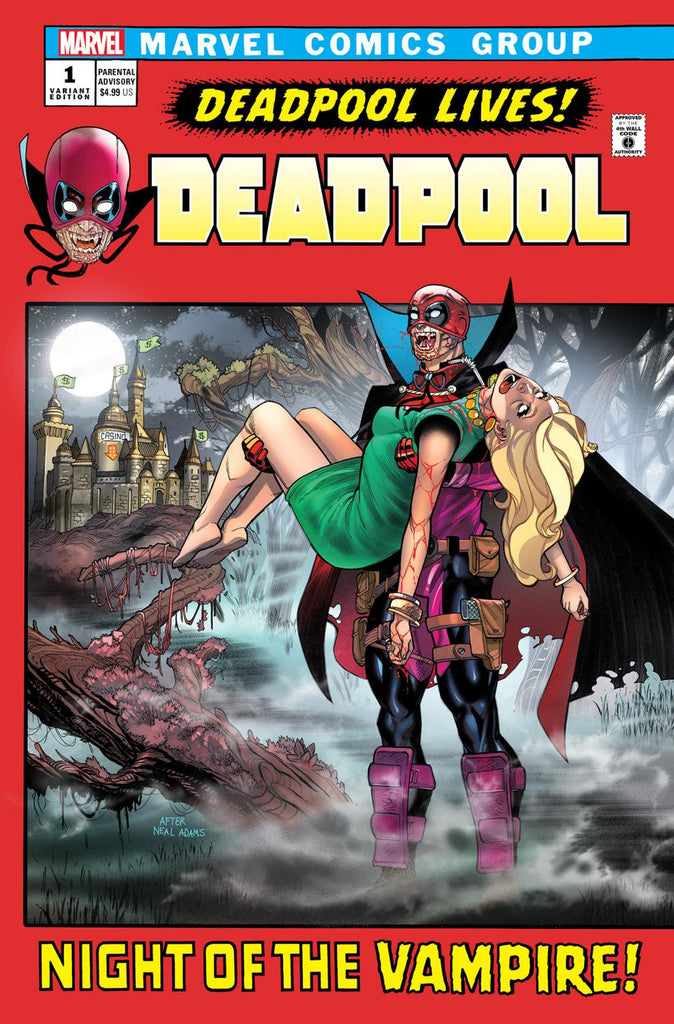 DEADPOOL #1 JAVIER GARRON VAMPIRE VAR CVR C