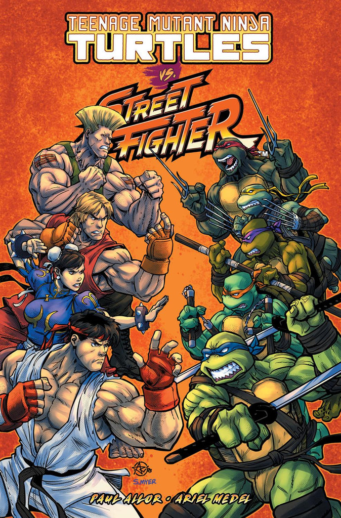 TEENAGE MUTANT NINJA TURTLES VS STREET FIGHTER TP
