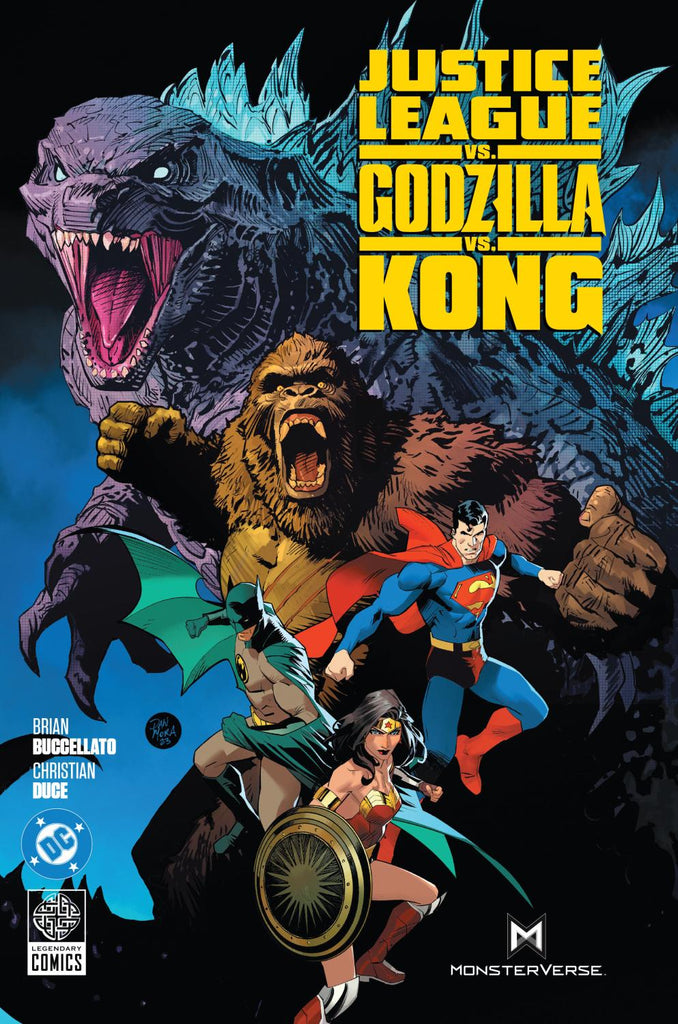 JUSTICE LEAGUE VS GODZILLA VS KONG HC
