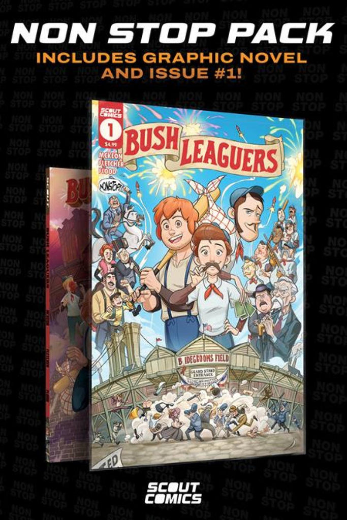 BUSH LEAGUERS COLLECTORS PACK #1 AND COMPLETE TP NONSTOP Resolicit