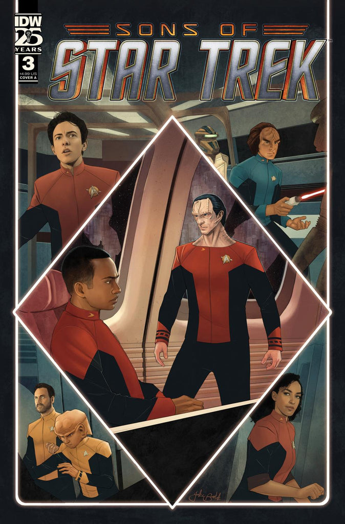 STAR TREK SONS OF STAR TREK #3 COVER A BARTOK CVR A