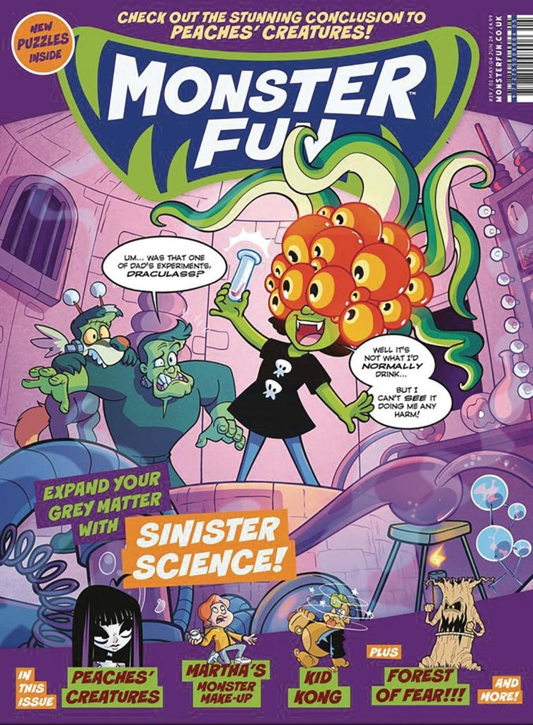 MONSTER FUN SINISTER SCIENCE 2024 #CVR A