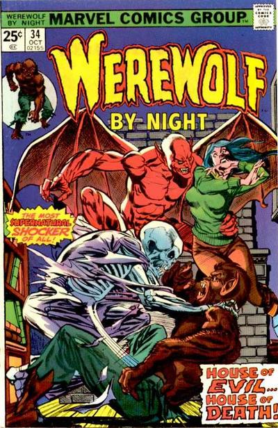 Werewolf by Night 1972 #34 - back issue - $35.00