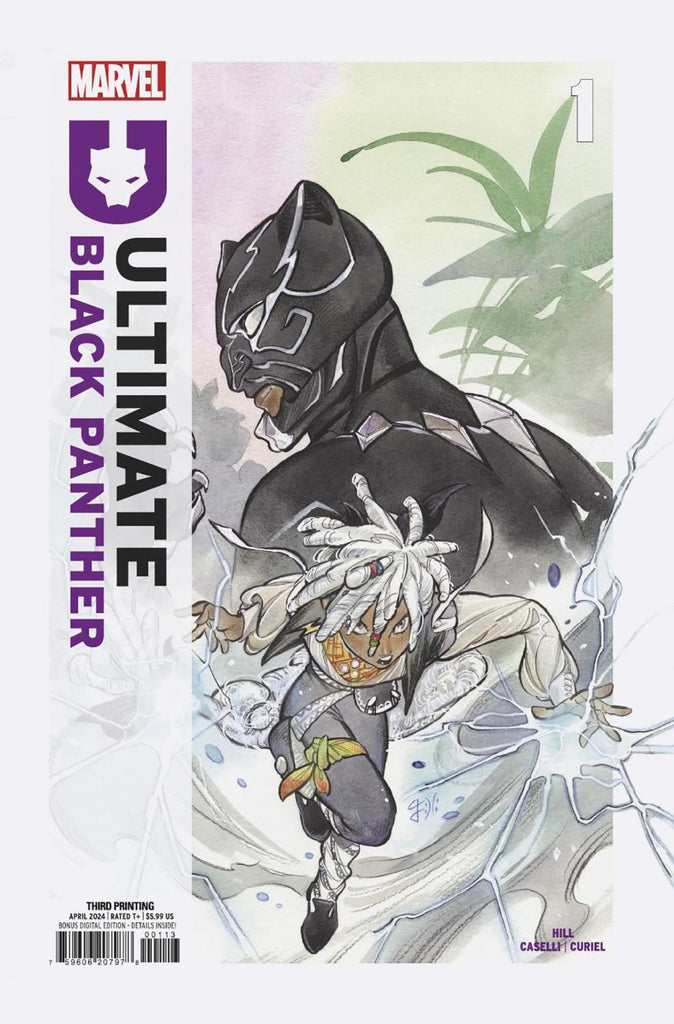 ULTIMATE BLACK PANTHER #1 PEACH MOMOKO 3RD PRINTING VAR CVR A