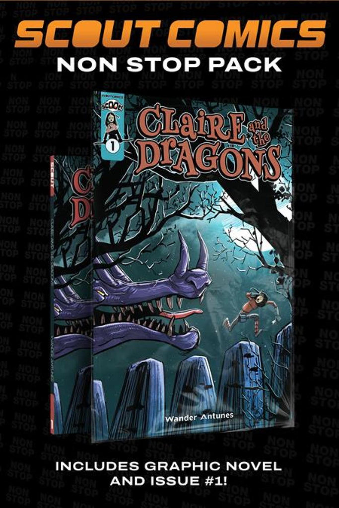 CLAIRE AND THE DRAGONS SCOOT COLLECTOR'S PACK #1 AND COMPLETE TP NON STOP