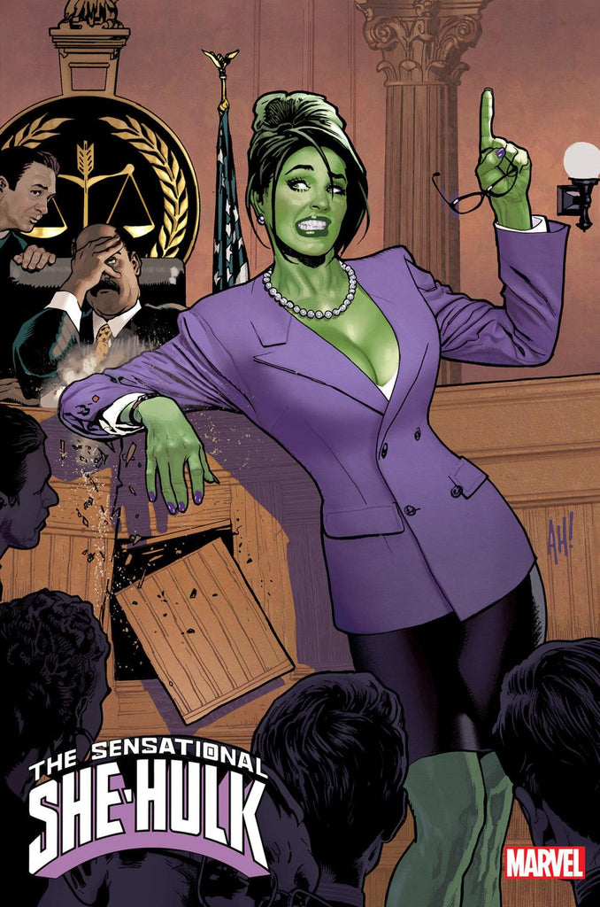 SENSATIONAL SHE-HULK #9 ADAM HUGHES VAR CVR B