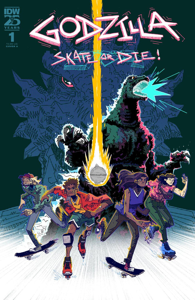 GODZILLA SKATE OR DIE #1 COVER A JOYCE CVR A